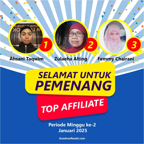 Leaderboard Aff Week 2 Jan